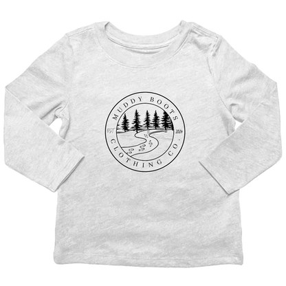 Muddy Trails Toddler Long Sleeve Tee - Muddy Boots Clothing - Long Sleeve Tee