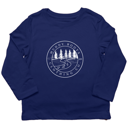Muddy Trails Toddler Long Sleeve Tee - Muddy Boots Clothing - Long Sleeve Tee