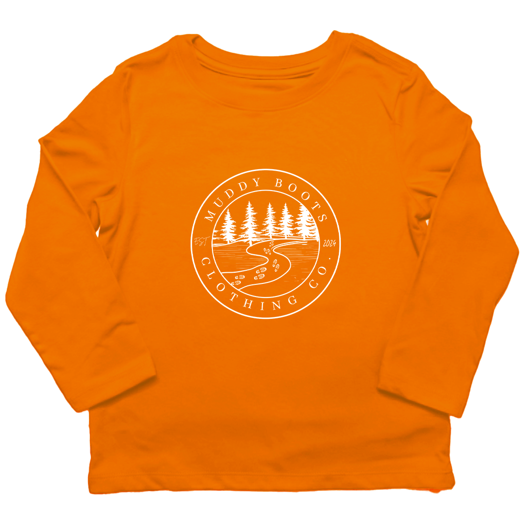 Muddy Trails Toddler Long Sleeve Tee - Muddy Boots Clothing - Long Sleeve Tee