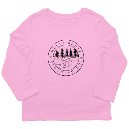 Muddy Trails Toddler Long Sleeve Tee - Muddy Boots Clothing - Long Sleeve Tee