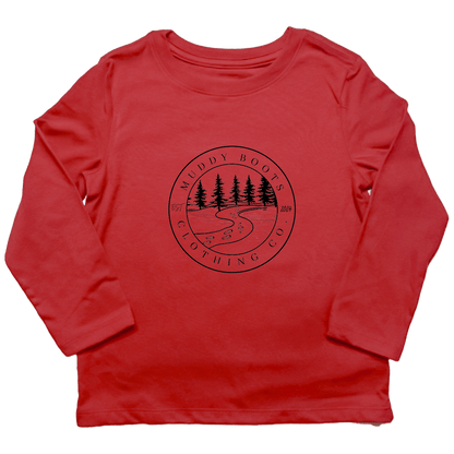 Muddy Trails Toddler Long Sleeve Tee - Muddy Boots Clothing - Long Sleeve Tee