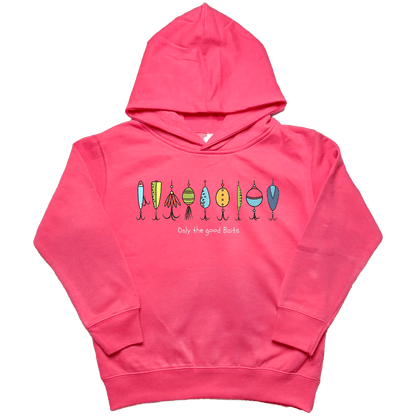 Only the Good Baits Toddler Hoodie - Muddy Boots Clothing - Hoodie