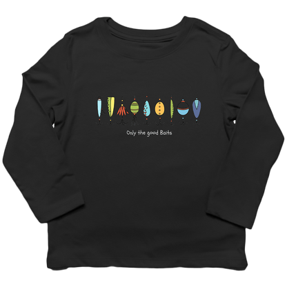 Only The Good Baits Toddler Long Sleeve Tee - Muddy Boots Clothing - Long Sleeve Tee