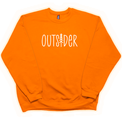 Outsider Adult Crew Neck Sweatshirt - Muddy Boots Clothing - Crew Neck Sweatshirt