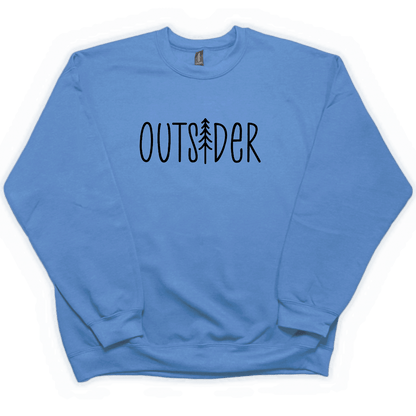 Outsider Adult Crew Neck Sweatshirt - Muddy Boots Clothing - Crew Neck Sweatshirt