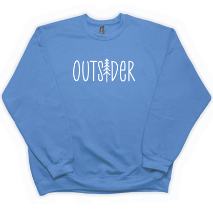 Outsider Adult Crew Neck Sweatshirt - Muddy Boots Clothing - Crew Neck Sweatshirt