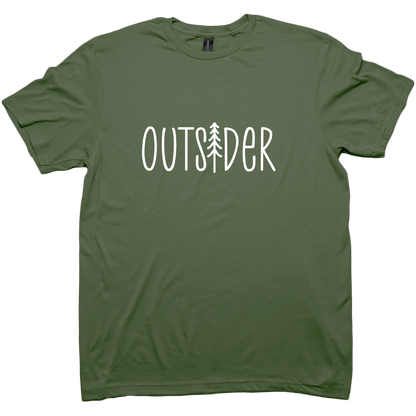 Outsider Adult Tee - Muddy Boots Clothing - T-Shirt