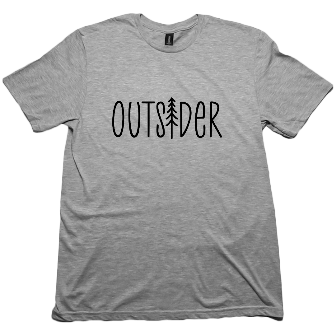 Outsider Adult Tee - Muddy Boots Clothing - T-Shirt
