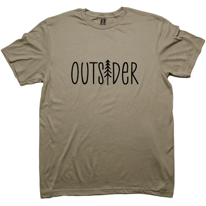 Outsider Adult Tee - Muddy Boots Clothing - T-Shirt