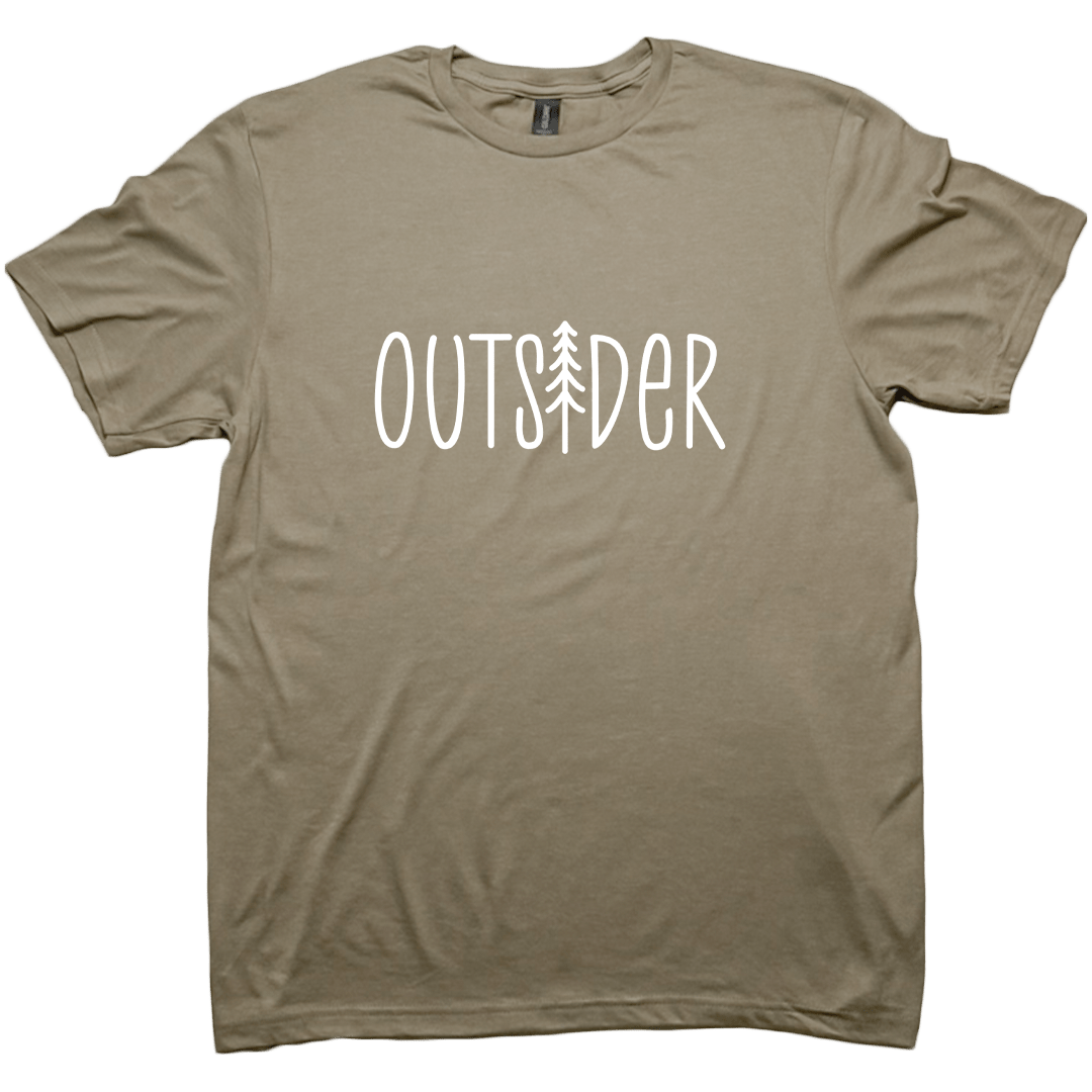 Outsider Adult Tee - Muddy Boots Clothing - T-Shirt