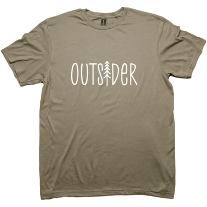 Outsider Adult Tee - Muddy Boots Clothing - T-Shirt