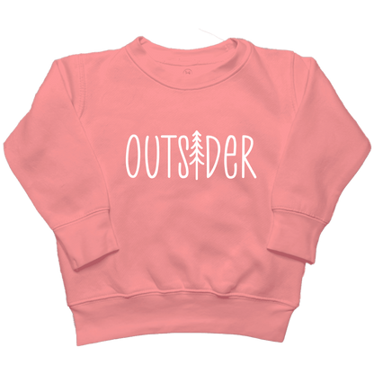 Outsider Toddler Crew Neck Sweatshirt - Muddy Boots Clothing - Crew Neck Sweatshirt
