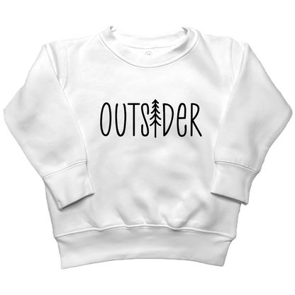Outsider Toddler Crew Neck Sweatshirt - Muddy Boots Clothing - Crew Neck Sweatshirt