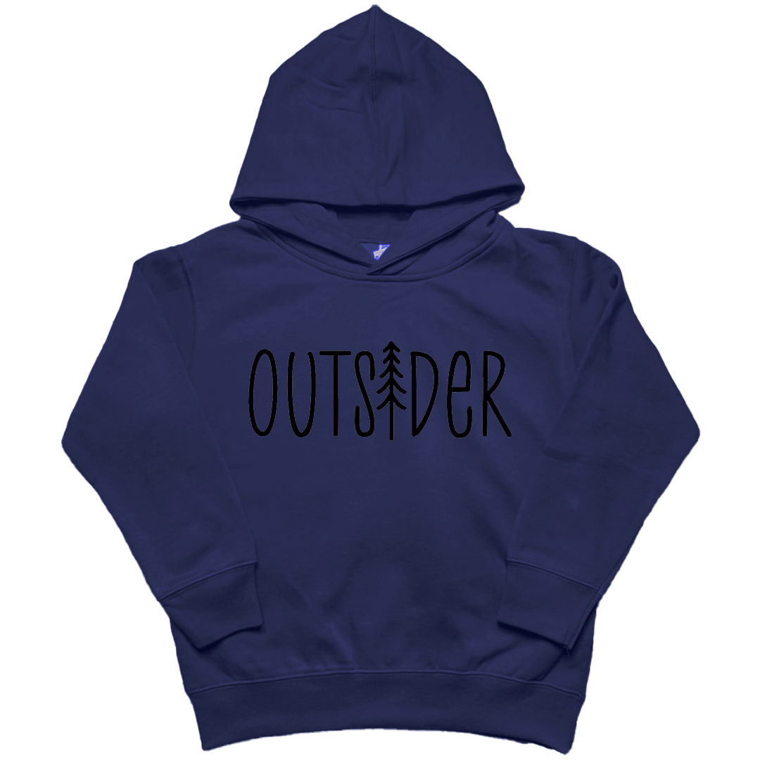 Outsider Toddler Hoodie - Muddy Boots Clothing - Hoodie