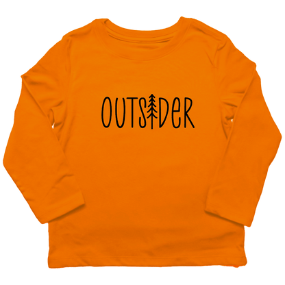 Outsider Toddler Long Sleeve Tee - Muddy Boots Clothing - Long Sleeve Tee