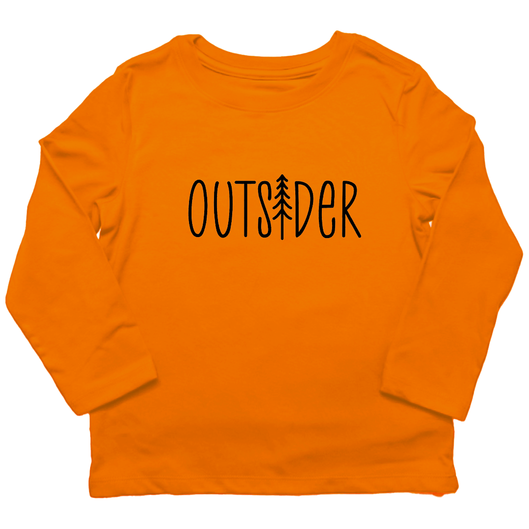 Outsider Toddler Long Sleeve Tee - Muddy Boots Clothing - Long Sleeve Tee