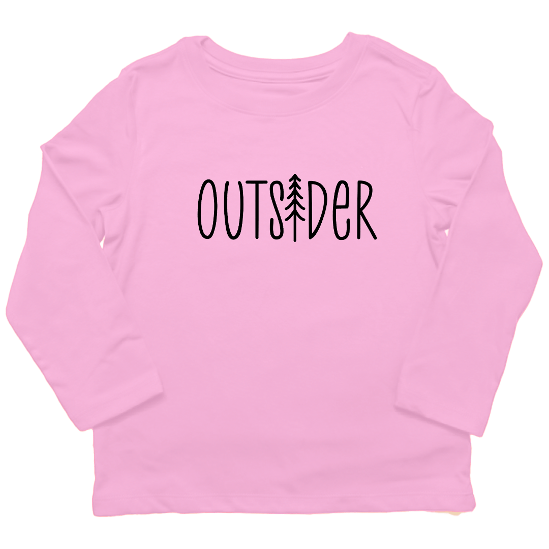 Outsider Toddler Long Sleeve Tee - Muddy Boots Clothing - Long Sleeve Tee