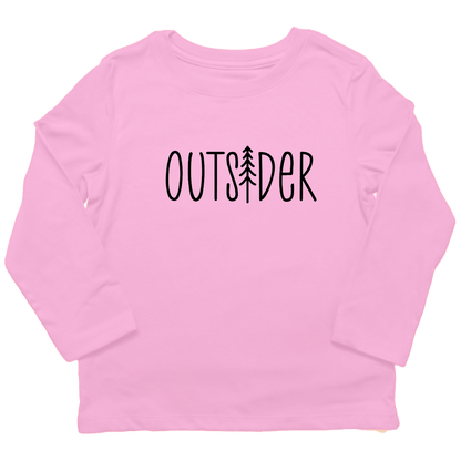 Outsider Toddler Long Sleeve Tee - Muddy Boots Clothing - Long Sleeve Tee