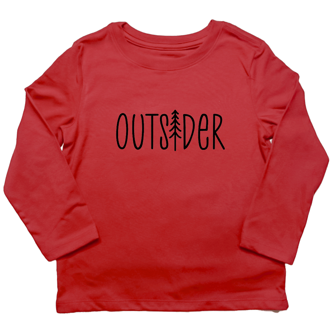 Outsider Toddler Long Sleeve Tee - Muddy Boots Clothing - Long Sleeve Tee