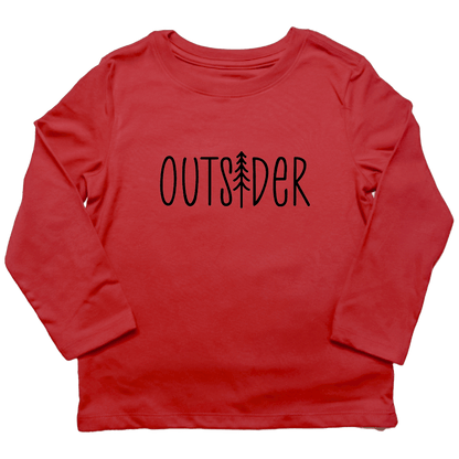 Outsider Toddler Long Sleeve Tee - Muddy Boots Clothing - Long Sleeve Tee
