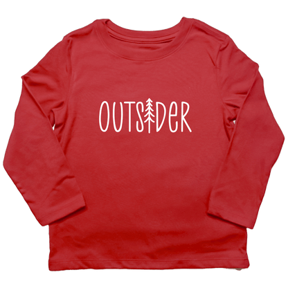 Outsider Toddler Long Sleeve Tee - Muddy Boots Clothing - Long Sleeve Tee