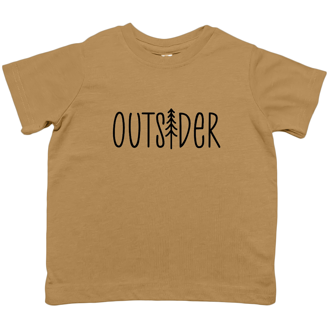 Outsider Toddler Tee - Muddy Boots Clothing - T-Shirt