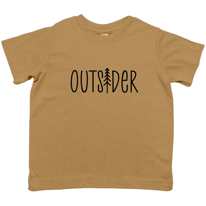 Outsider Toddler Tee - Muddy Boots Clothing - T-Shirt