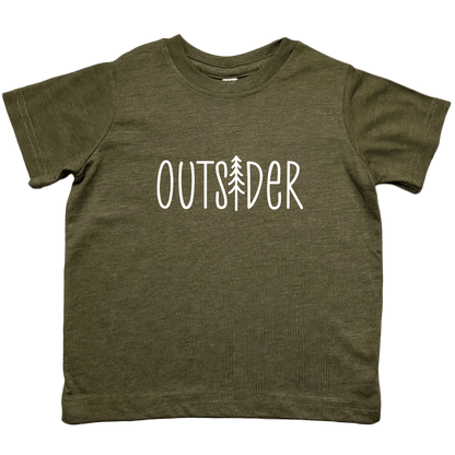 Outsider Toddler Tee - Muddy Boots Clothing - T-Shirt