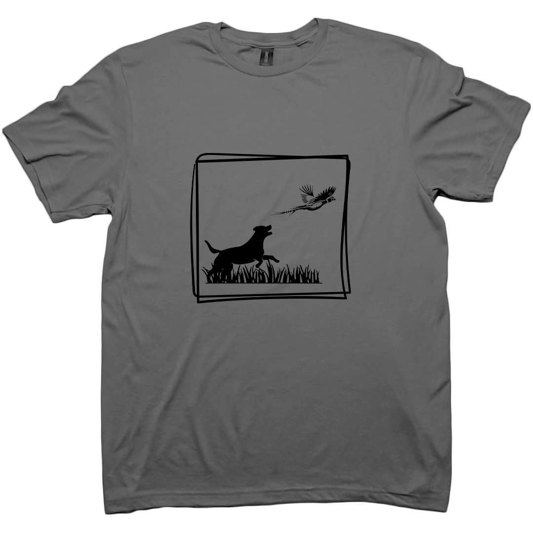 Pheasant Flush Adult Tee - Muddy Boots Clothing - T-Shirt