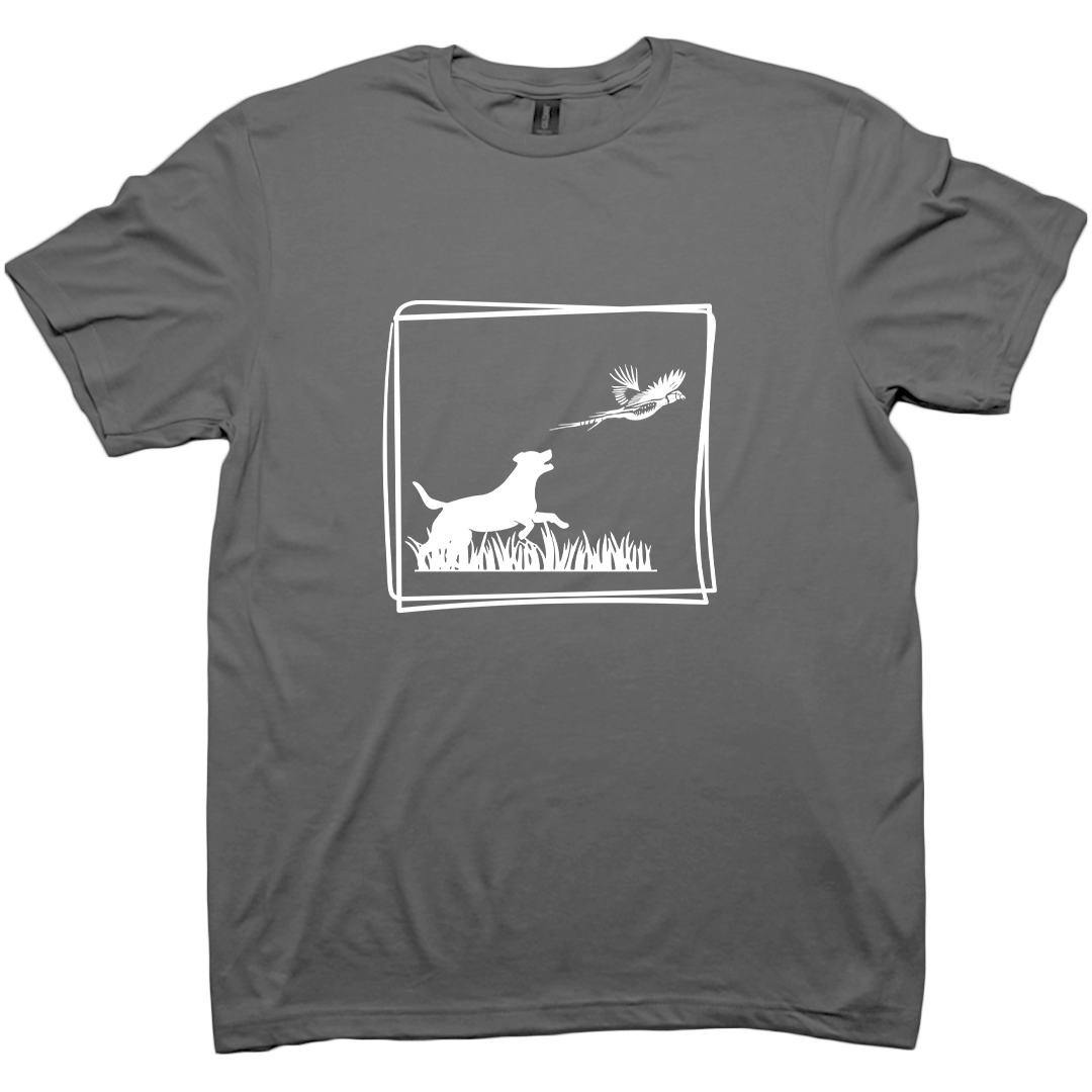 Pheasant Flush Adult Tee - Muddy Boots Clothing - T-Shirt