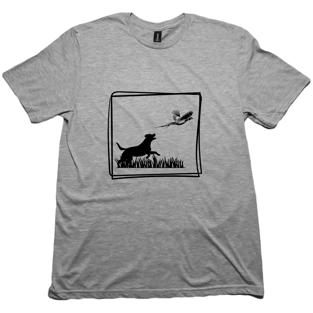 Pheasant Flush Adult Tee - Muddy Boots Clothing - T-Shirt
