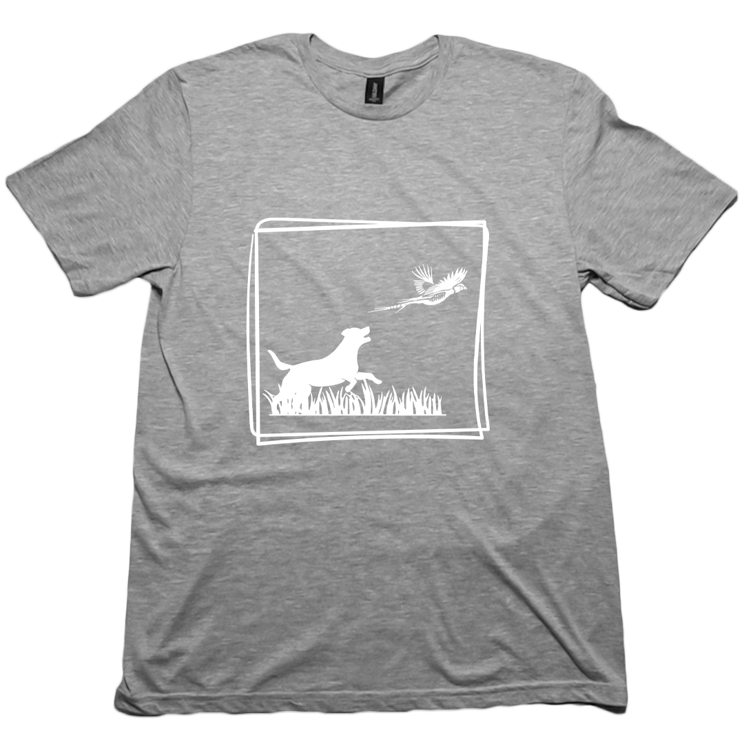 Pheasant Flush Adult Tee - Muddy Boots Clothing - T-Shirt