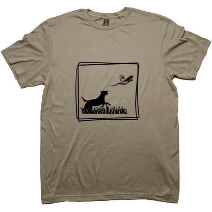Pheasant Flush Adult Tee - Muddy Boots Clothing - T-Shirt