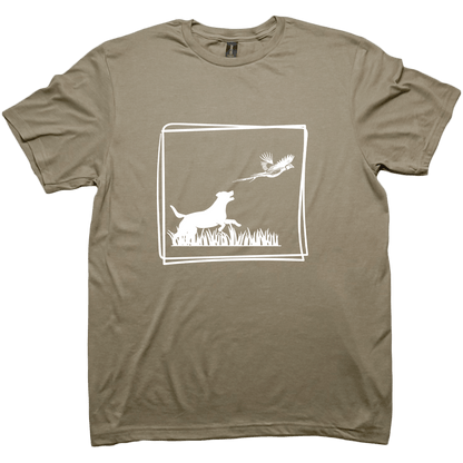 Pheasant Flush Adult Tee - Muddy Boots Clothing - T-Shirt