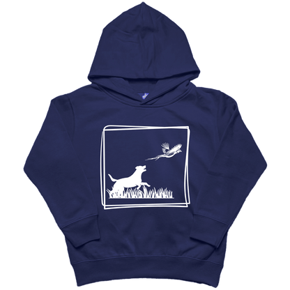 Pheasant Flush Kids Hoodie - Muddy Boots Clothing - Hoodie