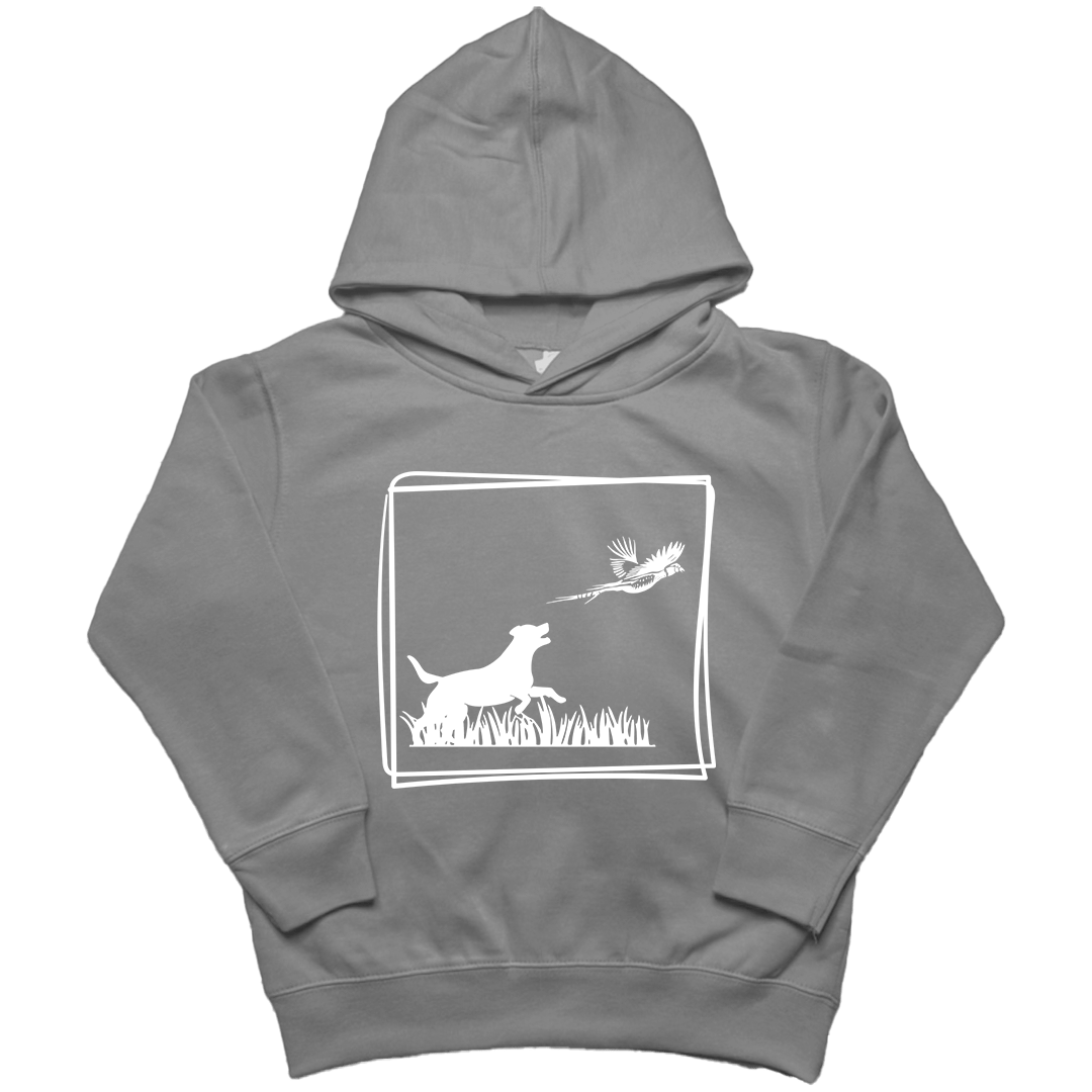 Pheasant Flush Toddler Hoodie - Muddy Boots Clothing - Hoodie