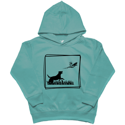 Pheasant Flush Toddler Hoodie - Muddy Boots Clothing - Hoodie