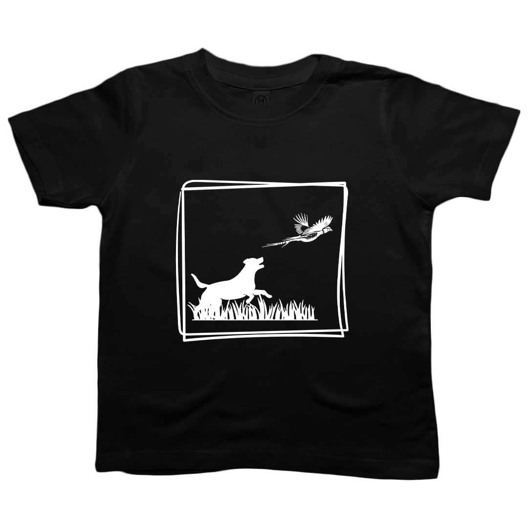 Pheasant Flush Toddler Tee - Muddy Boots Clothing - T-Shirt