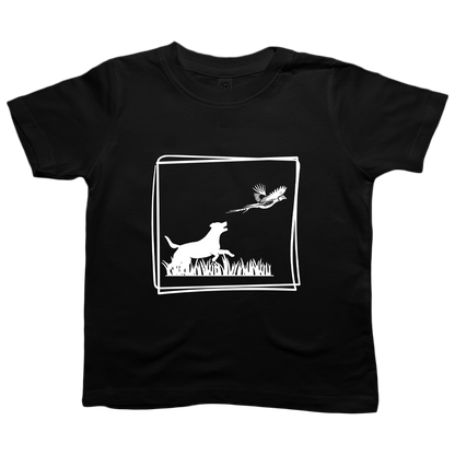 Pheasant Flush Toddler Tee - Muddy Boots Clothing - T-Shirt