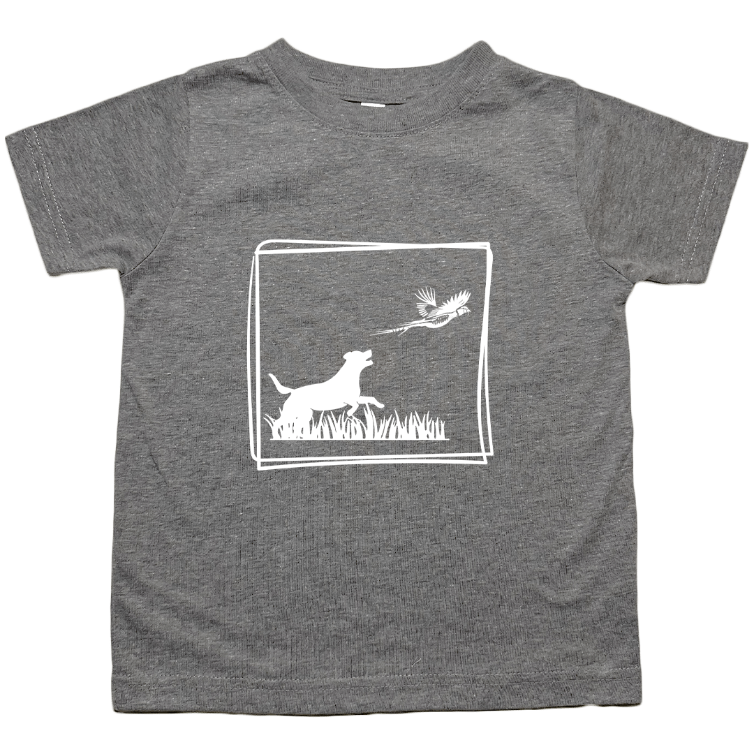 Pheasant Flush Toddler Tee - Muddy Boots Clothing - T-Shirt