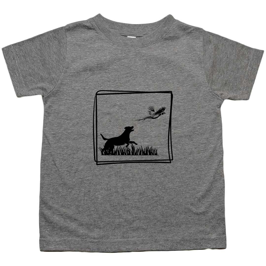 Pheasant Flush Toddler Tee - Muddy Boots Clothing - T-Shirt