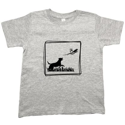 Pheasant Flush Toddler Tee - Muddy Boots Clothing - T-Shirt