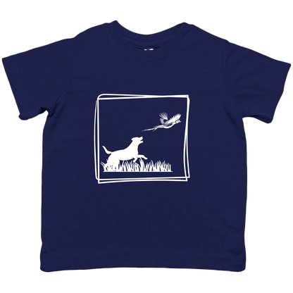 Pheasant Flush Toddler Tee - Muddy Boots Clothing - T-Shirt