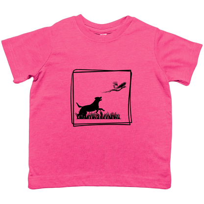 Pheasant Flush Toddler Tee - Muddy Boots Clothing - T-Shirt