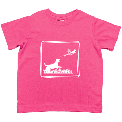 Pheasant Flush Toddler Tee - Muddy Boots Clothing - T-Shirt