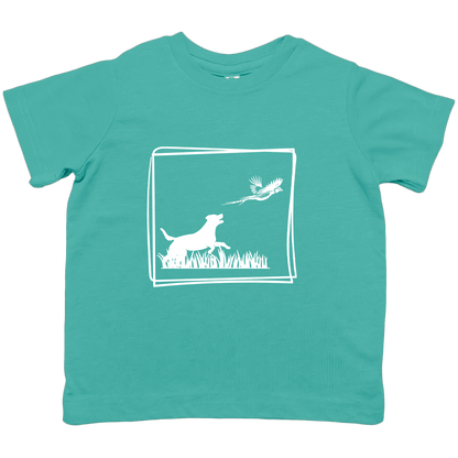 Pheasant Flush Toddler Tee - Muddy Boots Clothing - T-Shirt