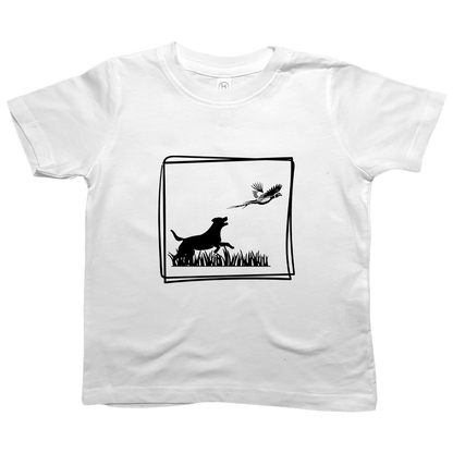 Pheasant Flush Toddler Tee - Muddy Boots Clothing - T-Shirt