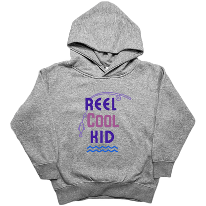 Reel Cool Kid Toddler Hoodie - Muddy Boots Clothing - Hoodie