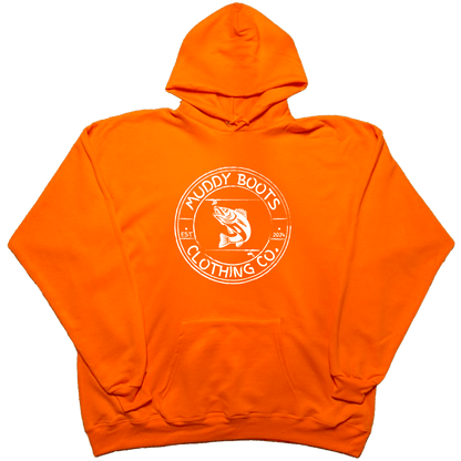 Rod Bending Adult Hoodie - Muddy Boots Clothing - Hoodie