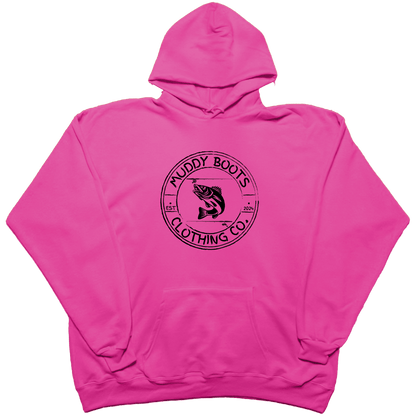 Rod Bending Adult Hoodie - Muddy Boots Clothing - Hoodie